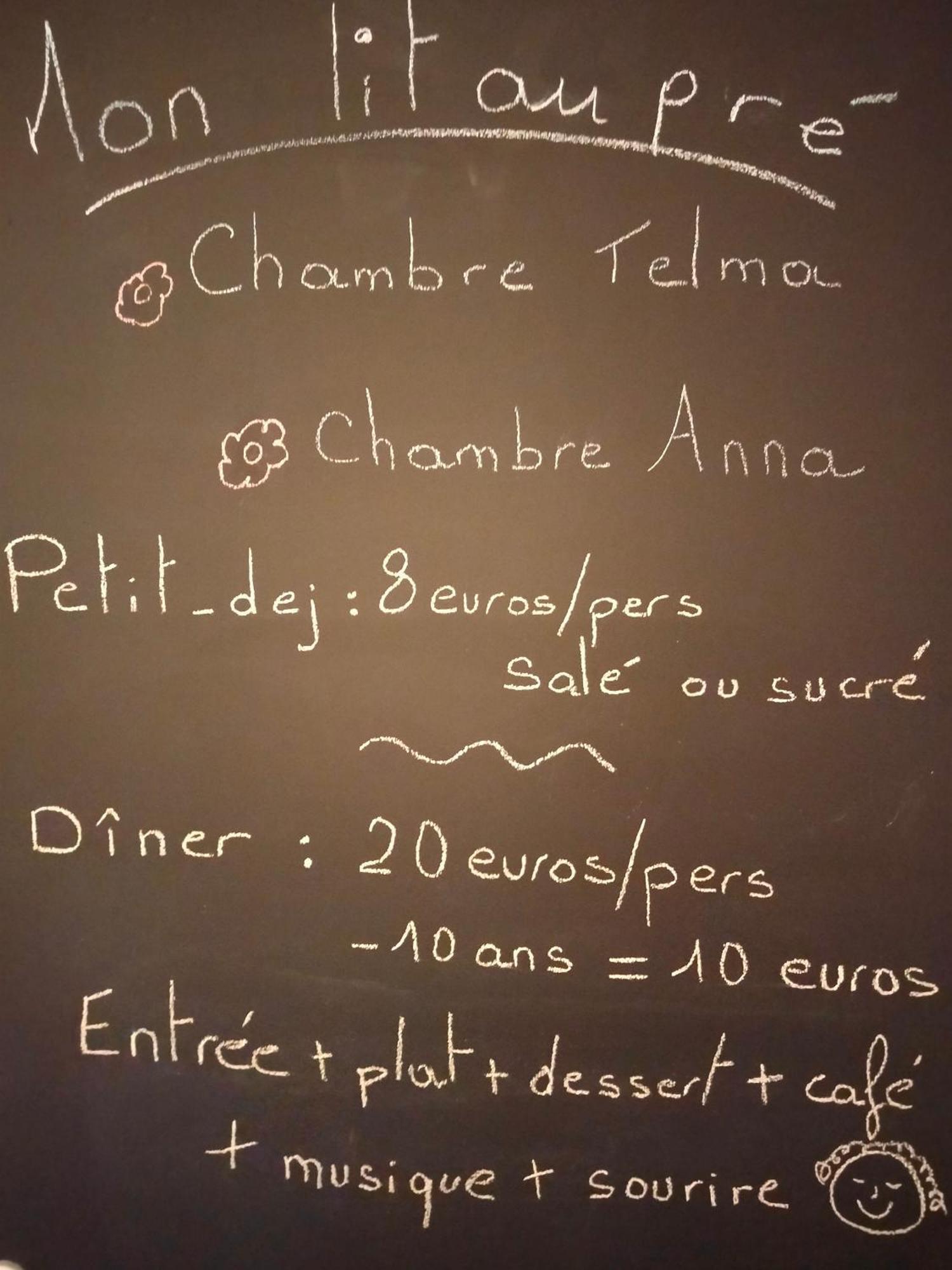Chambre Familiale Anna "Mon Lit Au Pre" , Jusqu'A 4 Adultes Et 2 Enfants Avec Piscine Familles, Couples Ou Femmes Seulement Pontours Ngoại thất bức ảnh